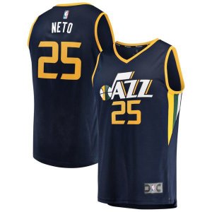 Utah Jazz Raul Neto Player темно-синяя майка НБА - Icon Edition подростковая