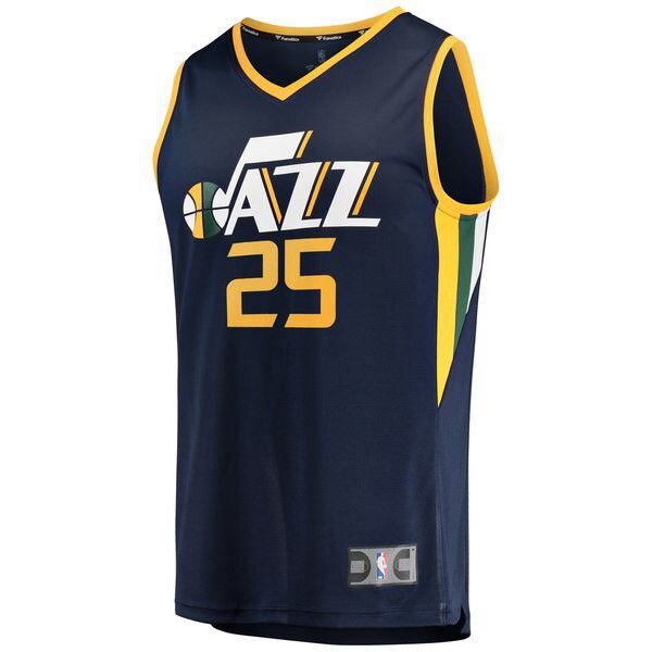 Utah Jazz Raul Neto Player темно-синяя майка НБА - Icon Edition подростковая