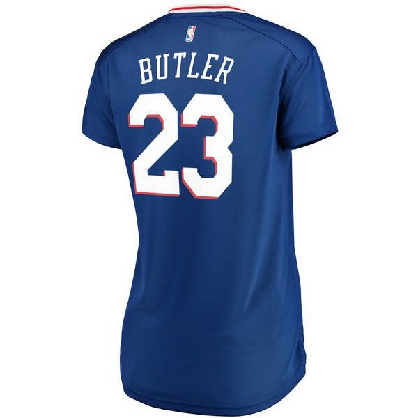 Philadelphia 76ers Jimmy Butler синяя майка НБА - Icon Edition женская