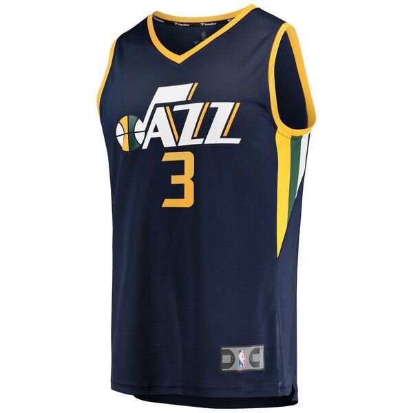 Utah Jazz Ricky Rubio Player темно-синяя майка НБА - Icon Edition подростковая