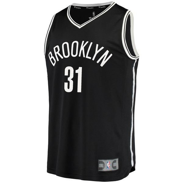 Brooklyn Nets Jarrett Allen Player черная майка НБА - Icon Edition подростковая