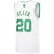 Boston Celtics Ray Allen M&Ness 2008/09 белая майка НБА