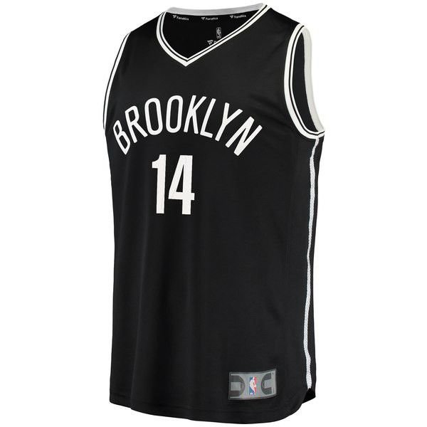 Brooklyn Nets Milton Doyle Player черная майка НБА - Icon Edition подростковая
