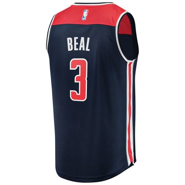 Washington Wizards Bradley Beal темно-синяя майка НБА - Statement Edition подростковая