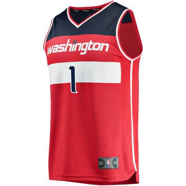 Washington Wizards Chris McCullough Player красная майка НБА - Icon Edition