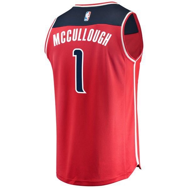 Washington Wizards Chris McCullough Player красная майка НБА - Icon Edition