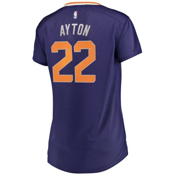 Phoenix Suns DeAndre Ayton Mor майка НБА - Icon Edition женская