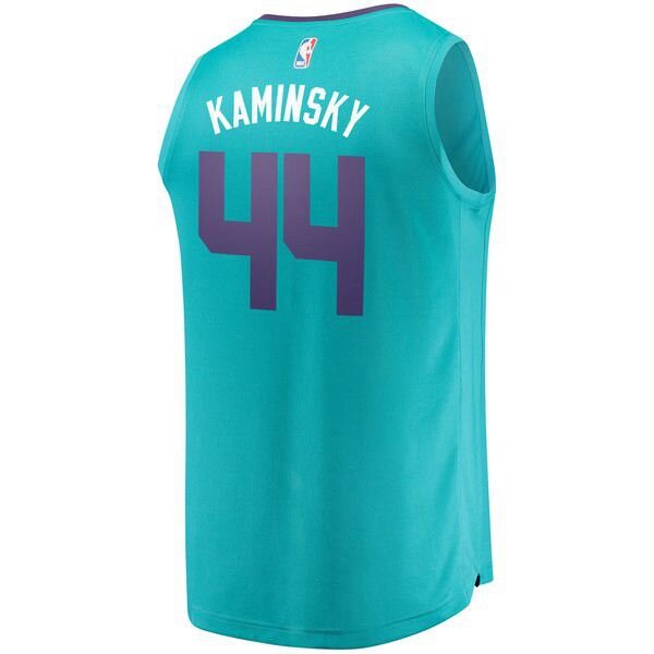 Charlotte Hornets Frank Kaminsky Player зеленая майка НБА - Icon Edition