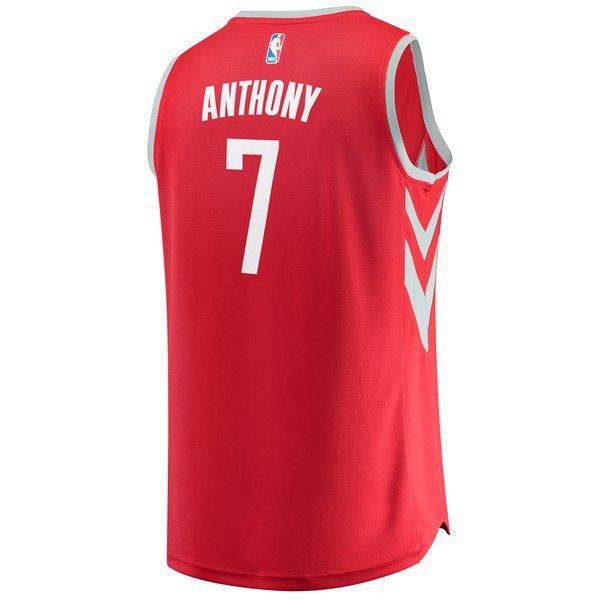 Houston Rockets Carmelo Anthony красная майка НБА - Icon Edition