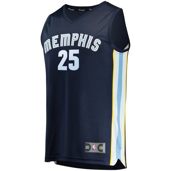 Memphis Grizzlies Chandler Parsons Player темно-синяя майка НБА - Icon Edition