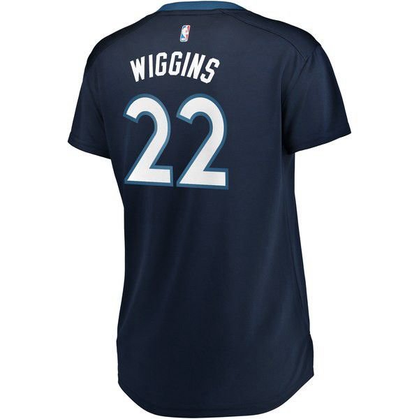 Minnesota Timberwolves Andrew Wiggins синяя майка НБА - Icon Edition женская