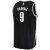 Brooklyn Nets DeMarre Carroll Player черная майка НБА - Icon Edition