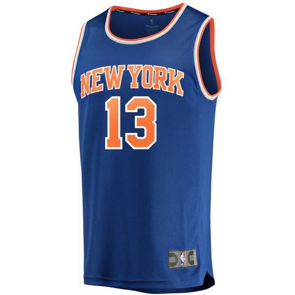 New York Knicks Joakim Noah Player синяя майка НБА - Icon Edition