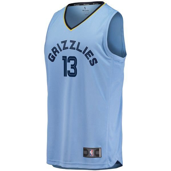 Memphis Grizzlies Jaren Jackson Jr. голубая синяя майка НБА - Statement Edition