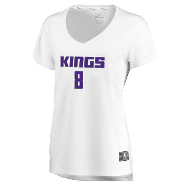 Sacramento Kings Bogdan Bogdanovic белая майка НБА - Association Edition